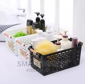 Kitchen Storage Plastic Hallow Basket