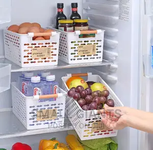 Kitchen Storage Plastic Hallow Basket