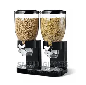 Double Kitchen Food Cereal Dispenser