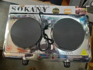 Sokany Electric Double Stove - 2000W