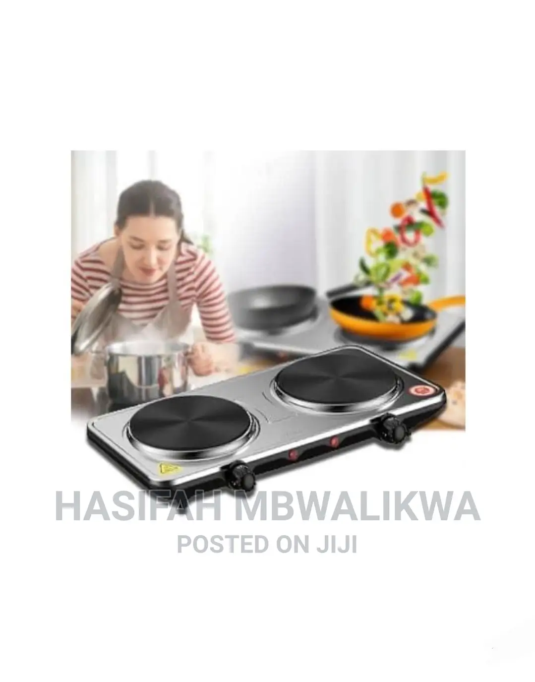 Sokany 2 Burner Electric Stove