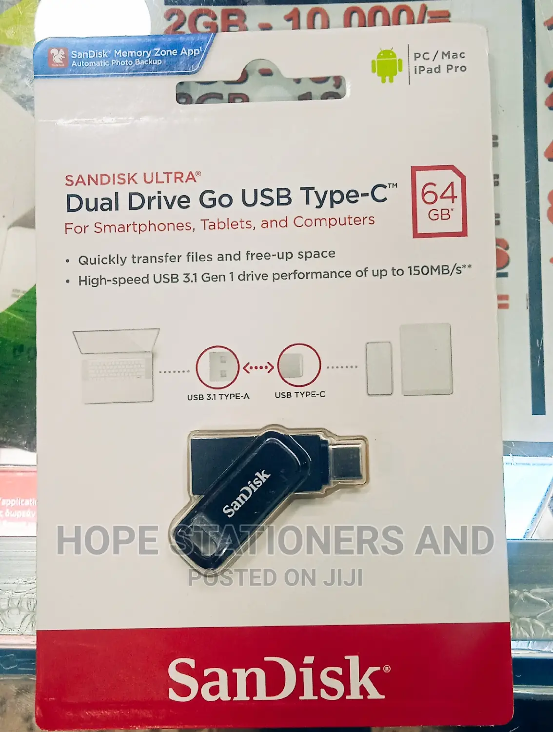 Type C OTG Flash 64gb