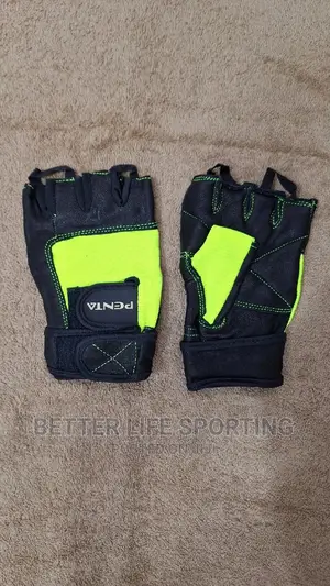 Gym Gloves Green Black Penta