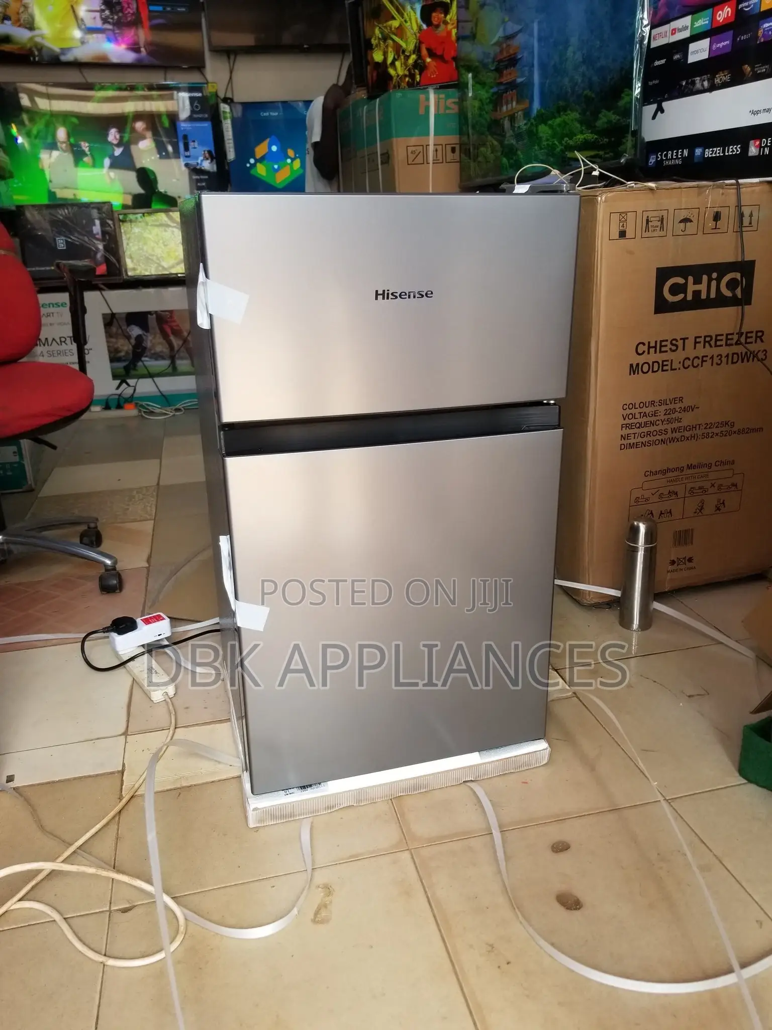 HISENSE 120L Double Door Refrigerators Available Now