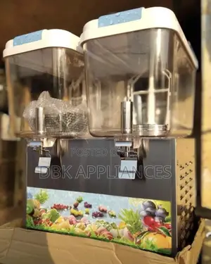 Double Juice Dispensers With 2yrs Warranty