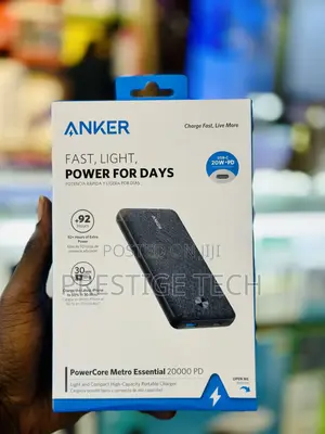 Anker Powercore Metro Essential 20,000mah PD Power Bank