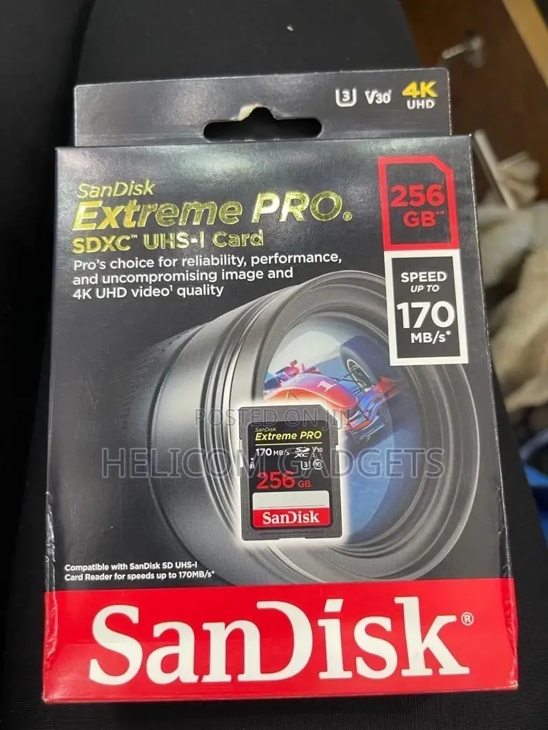 256gb San Disk Extreme Pro SDXC Uhs.|Card