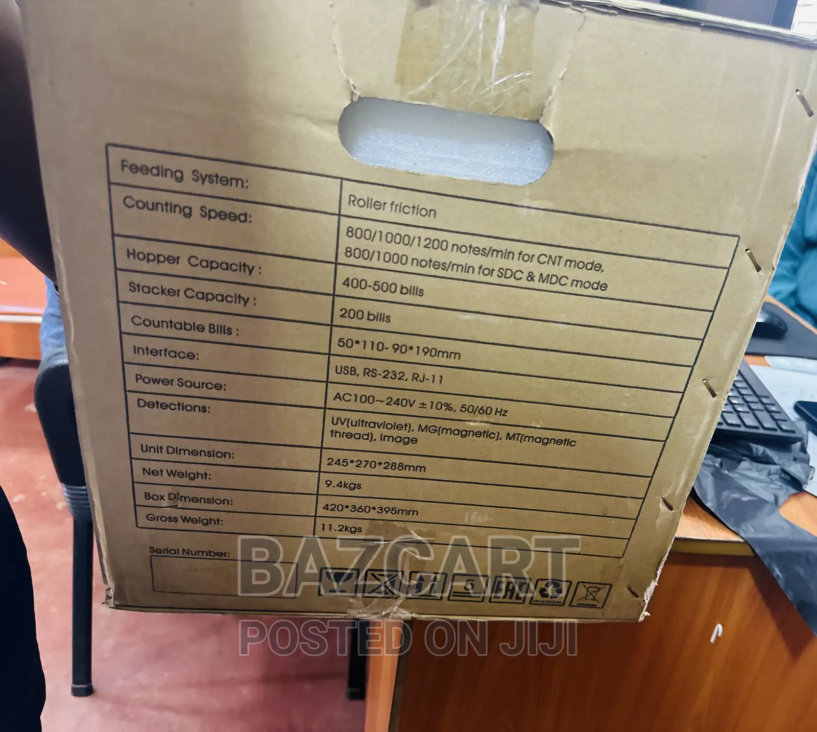Bank Grade Money Counter