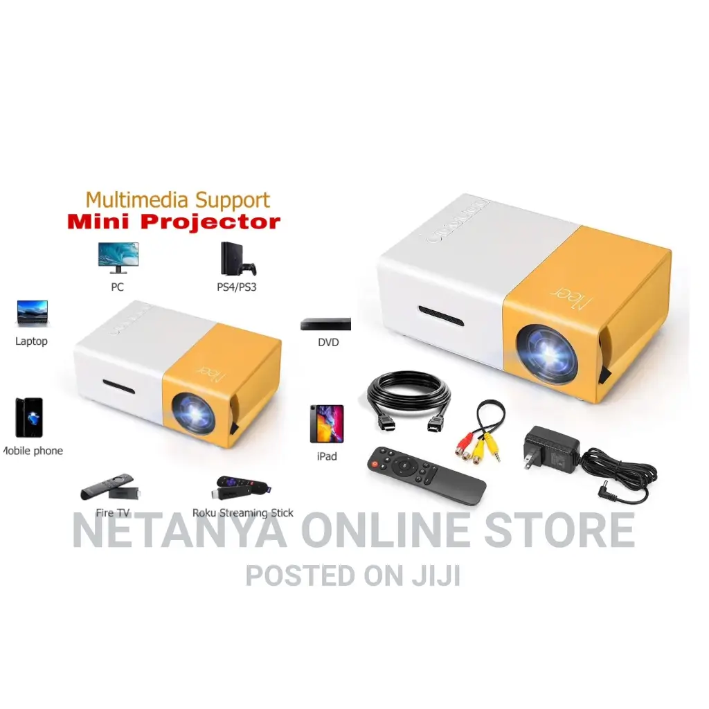 1080p Multi Media Mini Projector