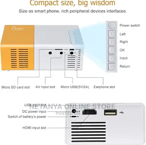 1080p Multi Media Mini Projector