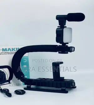 Portable Camera Stabilizer, Fill Light, Microphone Bracket
