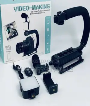 Portable Camera Stabilizer, Fill Light, Microphone Bracket