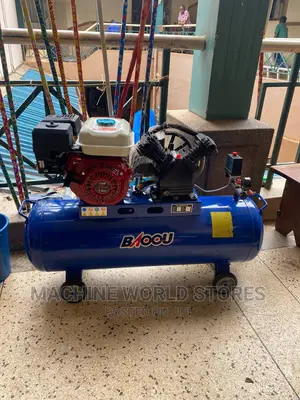 Petrol Air Compressor 100trs (Double Piston)