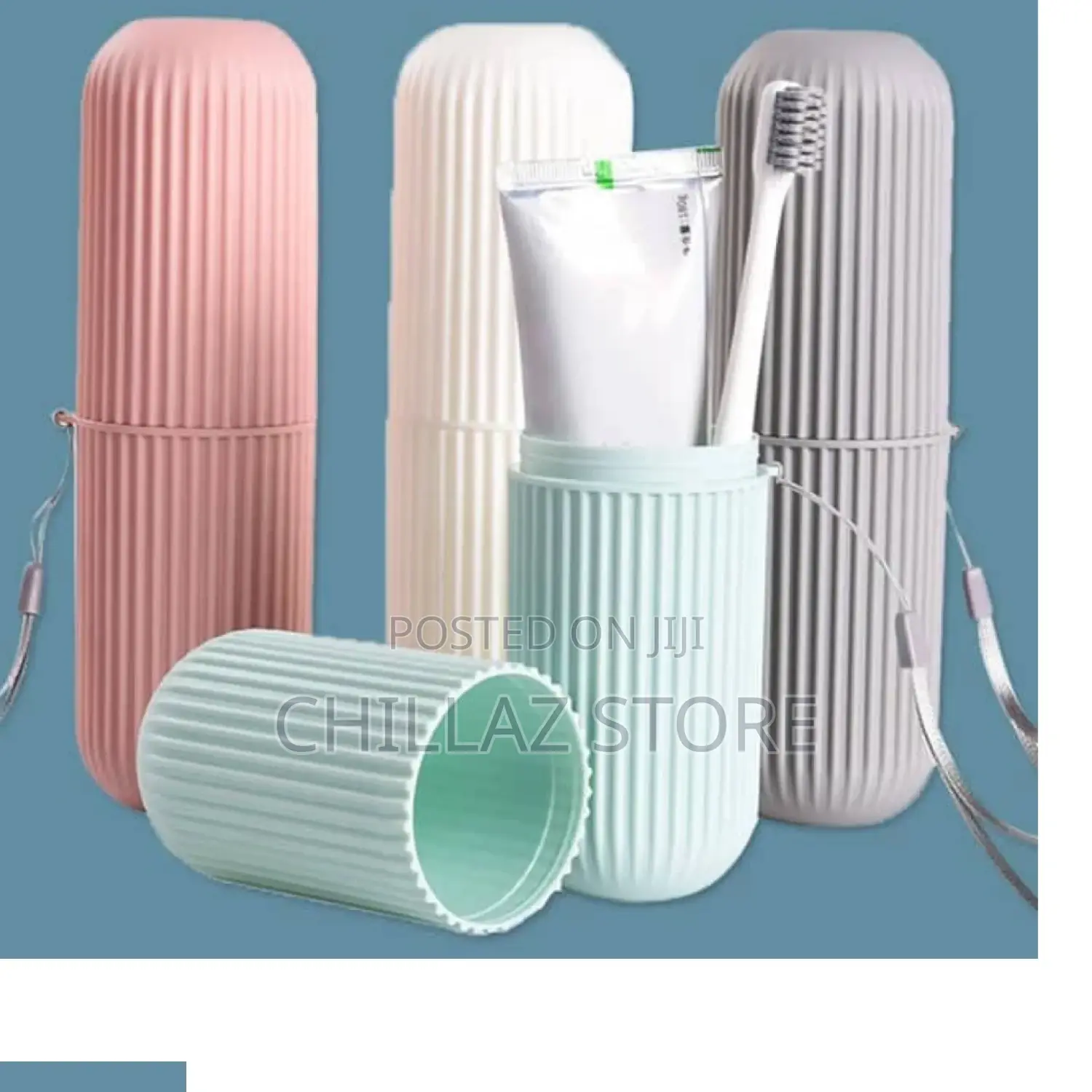 Travel Toothbrush and Toothpaste Holder.