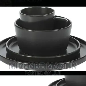 Dinner Set , Black and White