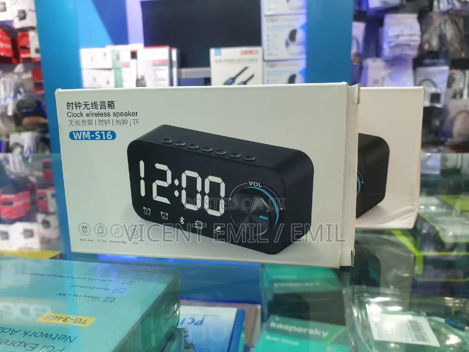 Clock Wireless Speaker WM-S16