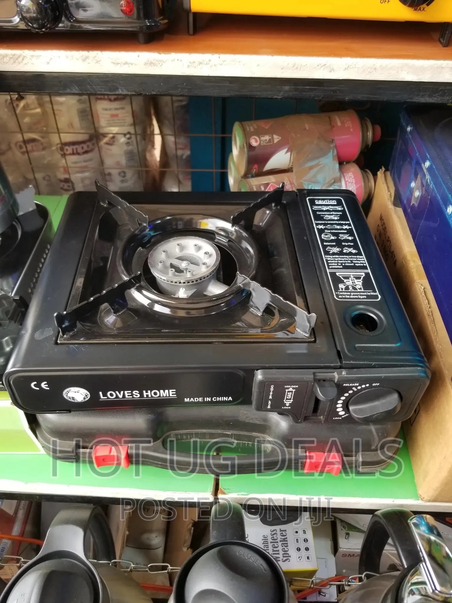 Customized Mini Portable Camping Gas Stove With Gas Can