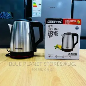 GEEPAS 1.8LITRES Electric S\S Kettles \\ 1500w \\ GK38028.