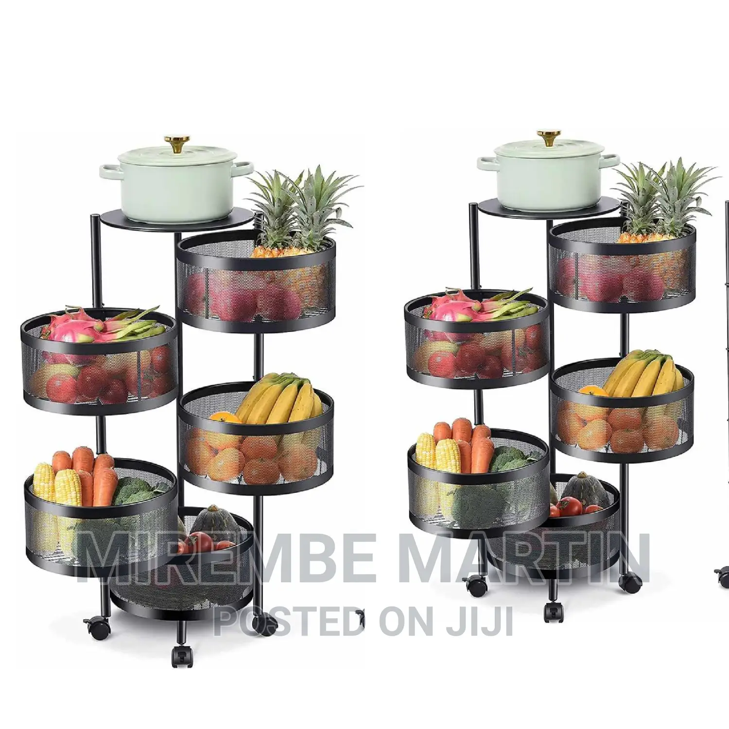 Vegetable Storage Rack Organizer