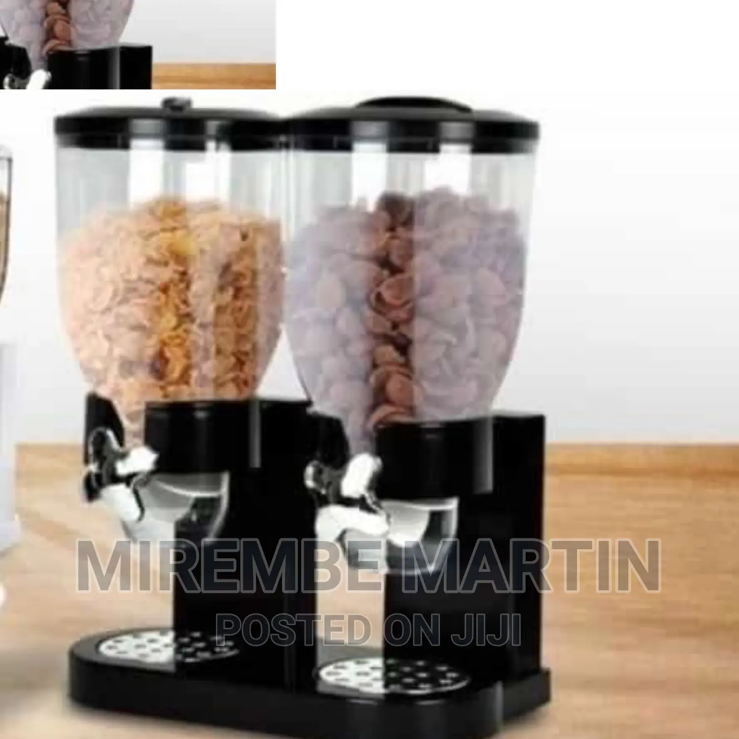 Double Cereal Food Dispenser