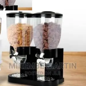 Double Cereal Food Dispenser