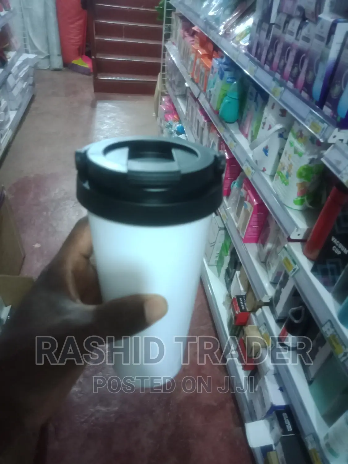 Stainless Steel White Coffee Cup