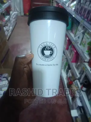 Stainless Steel White Coffee Cup