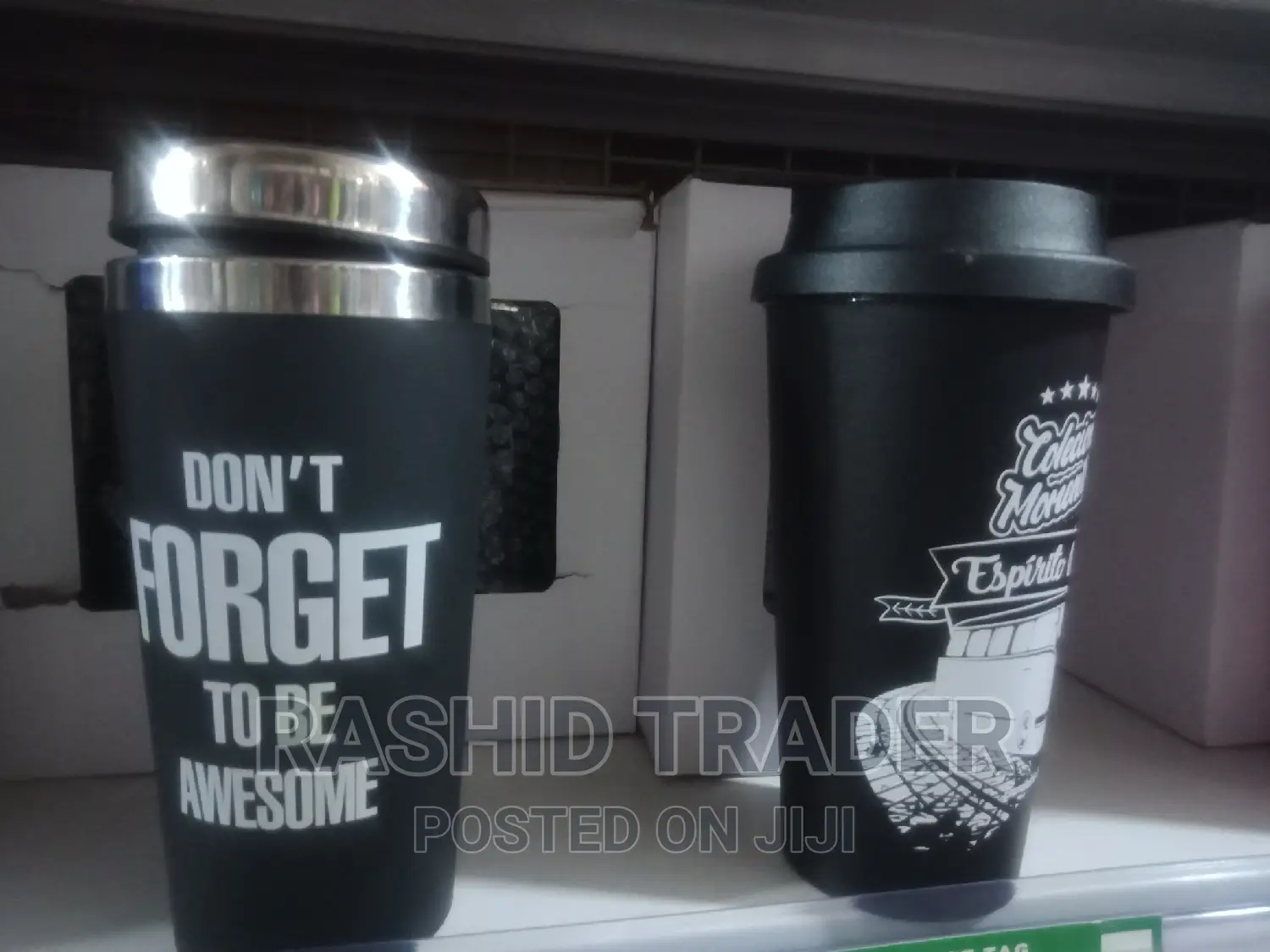 Black Coffee Cup