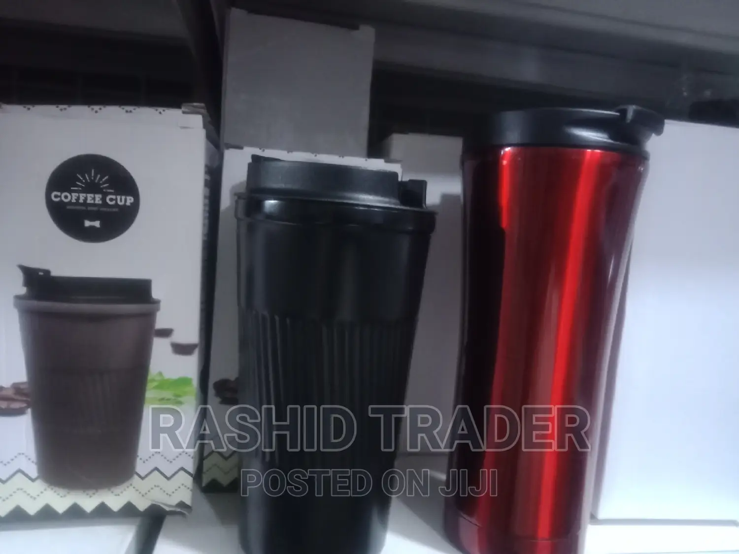 Black Coffee Cup