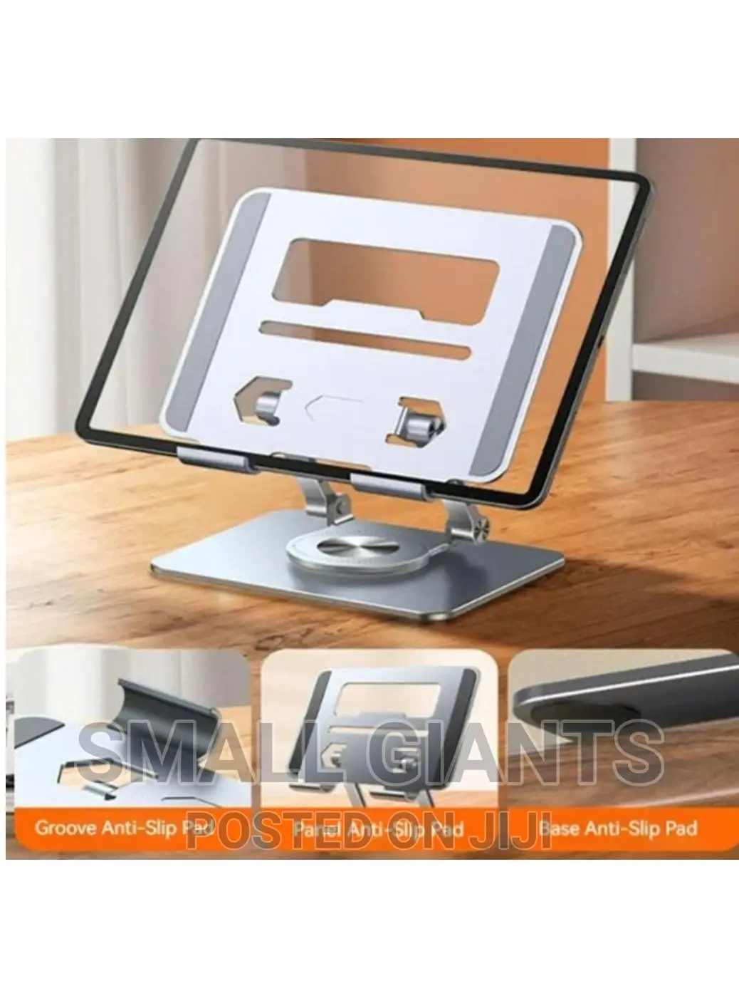 Adjustable Aluminum Alloy Laptop Stand 360° Rotating Bracket