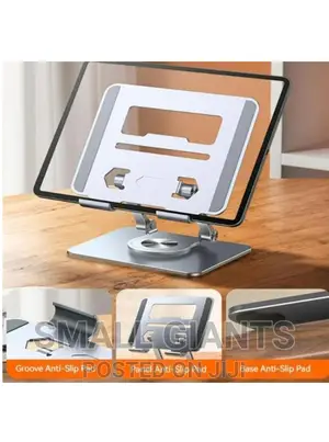 Adjustable Aluminum Alloy Laptop Stand 360° Rotating Bracket