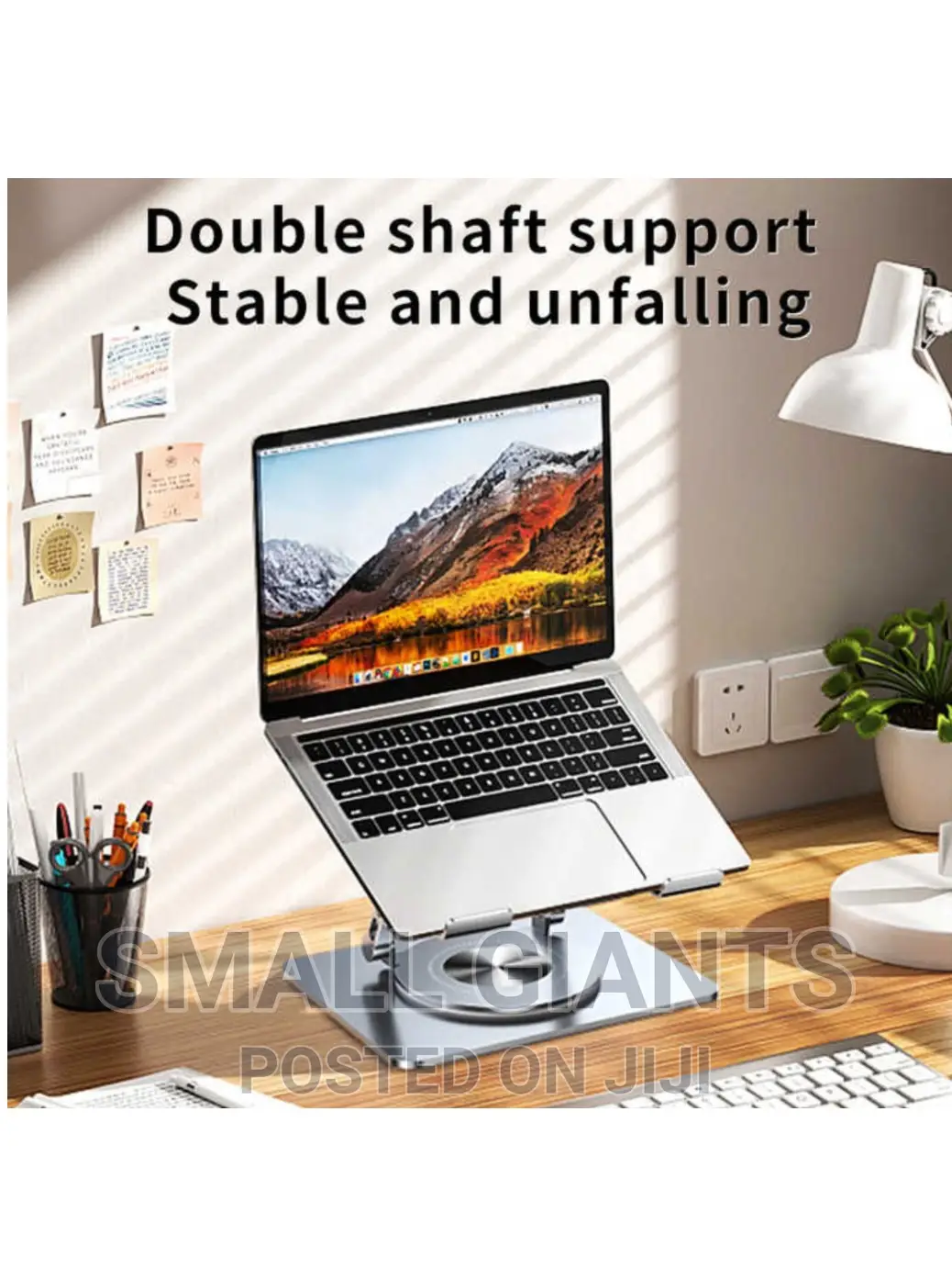 Adjustable Aluminum Alloy Laptop Stand 360° Rotating Bracket