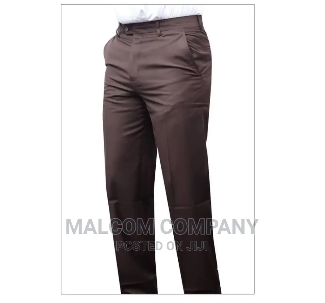 Men Coffee Brown Trousers