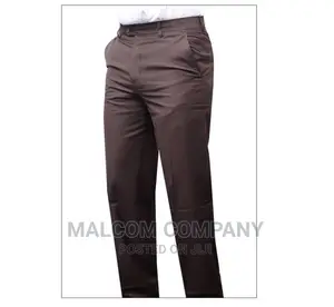 Men Coffee Brown Trousers