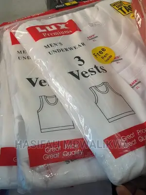 Lux Pack of 3 Men's Vests
