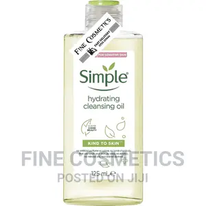 Simple Hydrating Cleansing Oil Sensitiv Skin Simple Cleanser