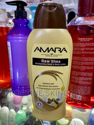 Amara Natural Raw Shea Body Lotion ( 600mls )