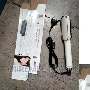 Electric Hair Straightener Comb Brush