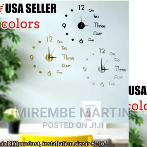 3d Wall Mounted Clock