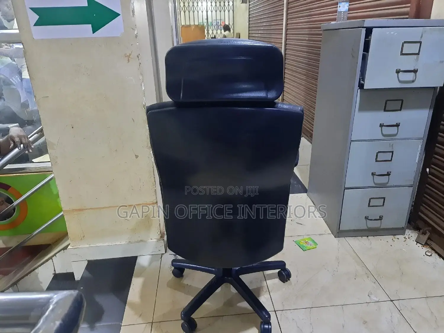 Leathered Office Headrest