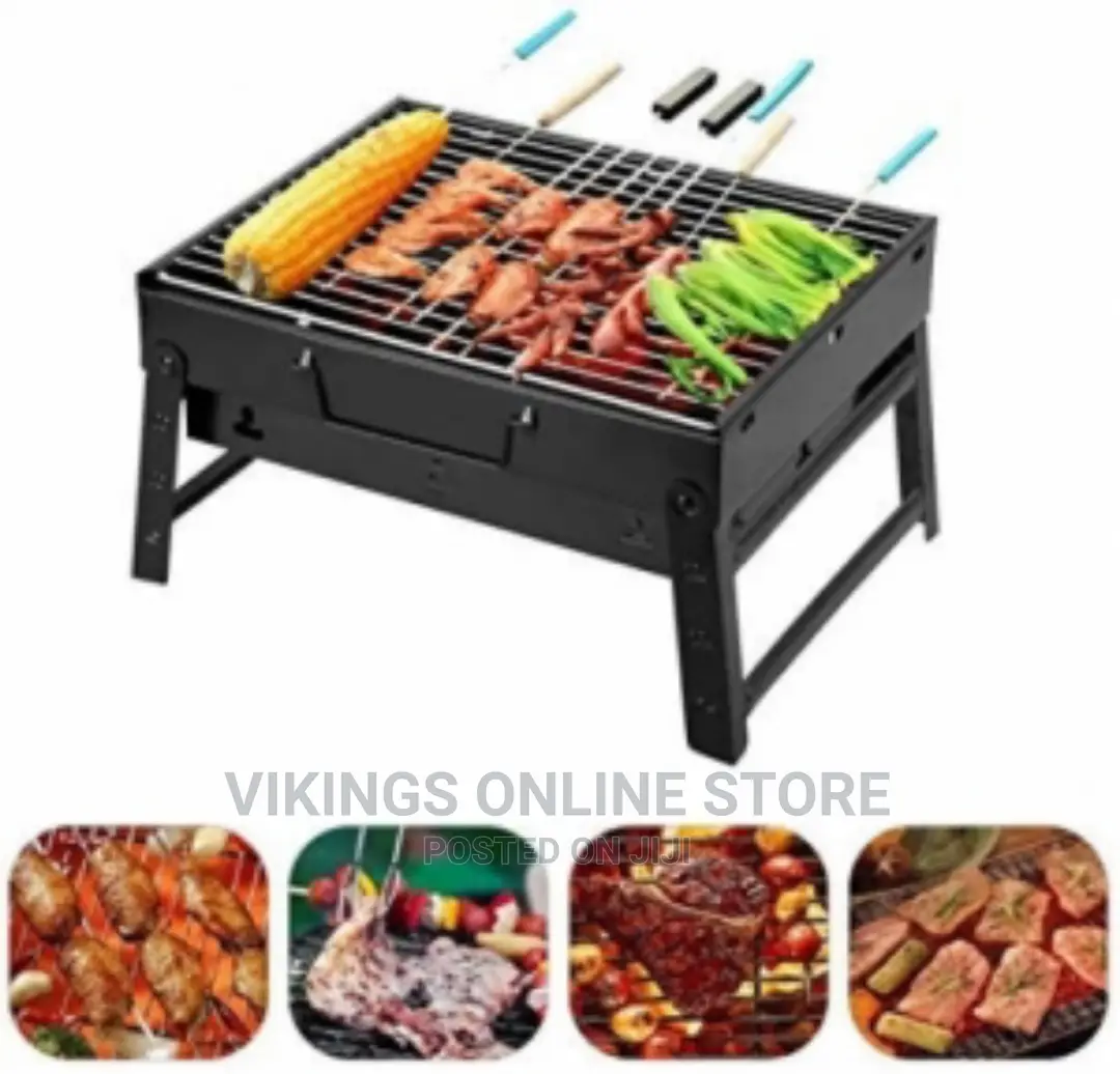 Portable Charcoal Barbecue Grill