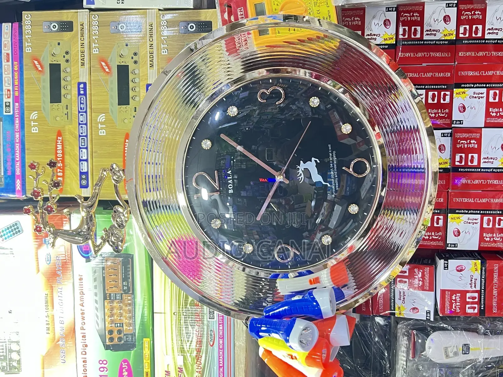 Boala Transparent Classic Wall Clock