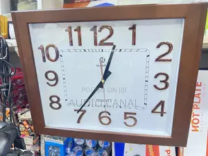 Wood Design Wall Clock