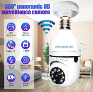 Wifi Spy Camera 1080P IP Bulb Camera