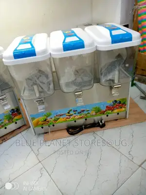 COMMERCIAL (18litres × 3) Triple Electric Juice Dispensers.