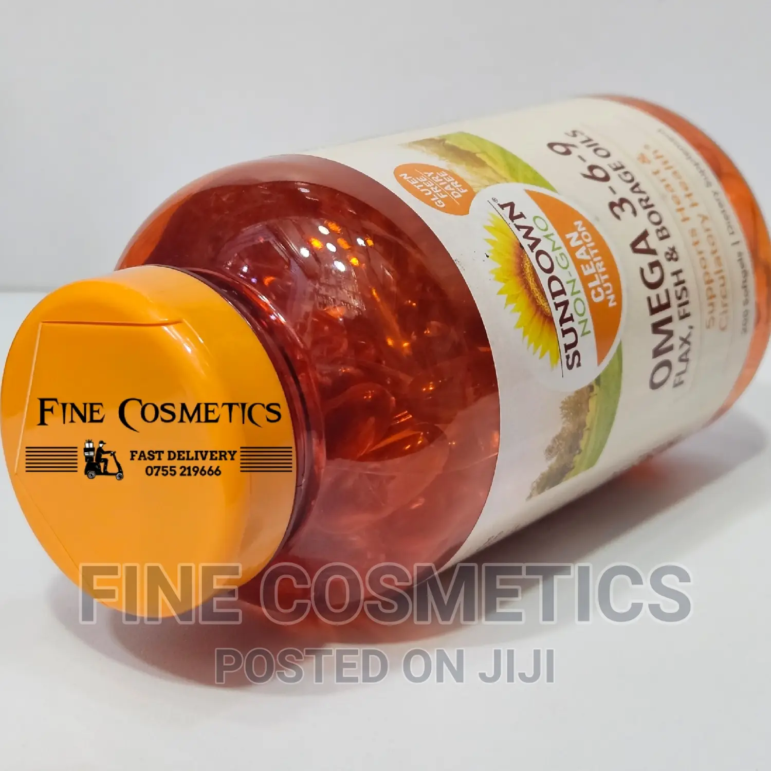 SUNDOWN Clean Nutrition Omega 3-6-9 Fish Oil 200softgel Caps