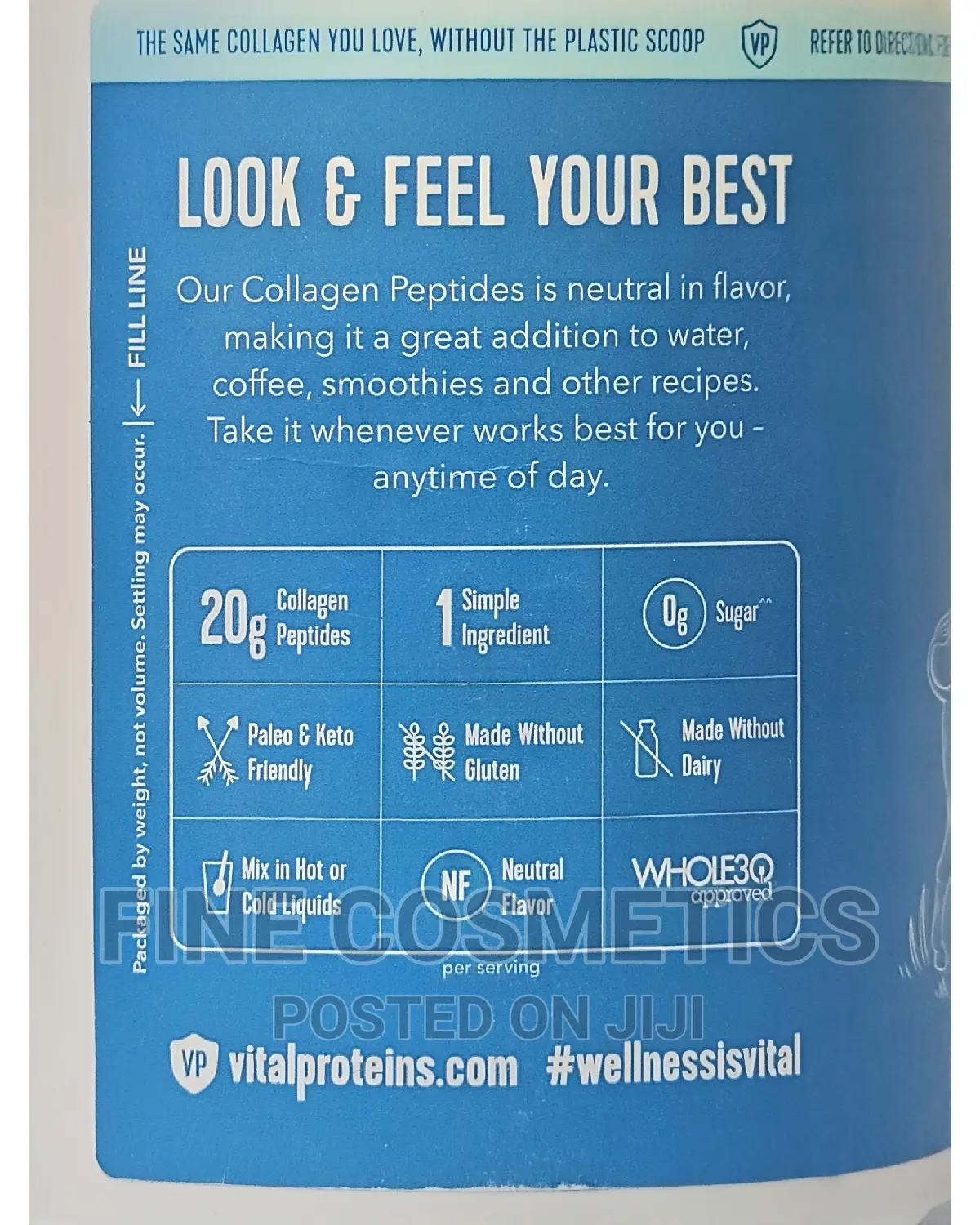 Vital Proteins Collagen Peptides Powder For Skin Body 680g