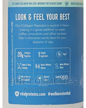 Vital Proteins Collagen Peptides Powder For Skin Body 680g