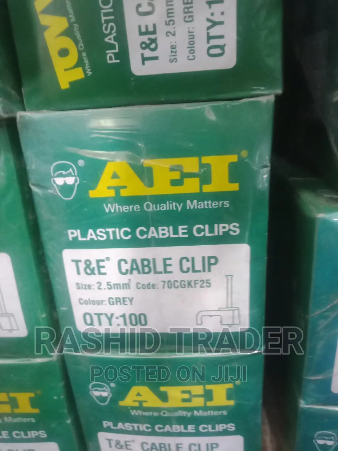 Cable Clips for Twin Cables