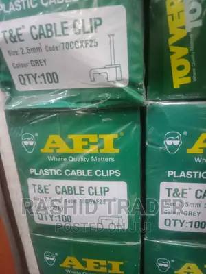 Cable Clips for Twin Cables